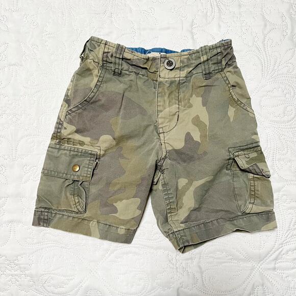 Peek Camo Print Cargo Shorts Size 3 - Picture 2 of 5